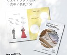 オリジナルウェディングデザイン作ります 現役グラフィックデザイナーが素敵なデザインをお届け！ イメージ1