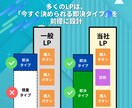 診断コンテンツ付きLPをペライチで制作します 診断コンテンツで問い合わせにつながるLPを制作します イメージ4