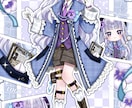 IRIAM,VTuber,Live2D立ち絵描ます ゲーム/パーツ分け/サムネイル/アイコン/動画配信など イメージ7
