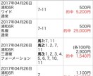 地方競馬、中央競馬買い目推奨します 競馬の軸馬、相手選びの穴馬に困っている方 イメージ1