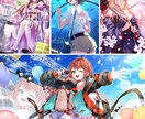 商用利用可！1枚絵、立ち絵作成します 色鮮やかな塗り&可愛い女の子が得意です♪ イメージ3