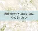 繰り返す過食と嘔吐…つらい気持ち、共感できます 経験者だからこそ、あなたの気持ちに寄り添います イメージ2