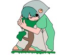 ちょっぴり不思議かわいいイラスト描きます ステッカーやグッズデザインに⭕️ イメージ1