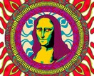 サイケ&POP ART調の似顔絵描きます 60年代〜80年代ポスター風唯一無二の個性派似顔絵★ イメージ7