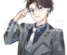 アイコン描きます 正方形のキャンバスに肩までのキャラクターをお描きします‼️ イメージ3
