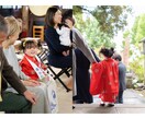 お宮参り写真や七五三写真を撮影します ご家族の大切な思い出、自然な姿を優しい写真で残します･* イメージ8