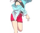 キャラ持ち込みで胸上～全身立ち絵描きます 活き活きとしたキャラクターにしたい方へ！ イメージ2