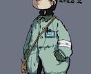 カートゥーンな個性的なイラストを製作します 早期で制作、納品が可能です！！ イメージ1