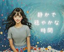 深夜ラジオみたいに静かに優しくお聴きし語りかけます 否定なしでふんわりと穏やかな時間…お互いに素の自分でおはなし イメージ3