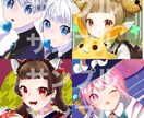 あなたのキャラデザを引き立てるイラストを提供します イラスト全般受け付けています。 イメージ1