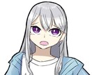 SNS用のアイコン制作を承ります 二次元のイラストを描きます。ご要望に頑張って応えます。 イメージ4