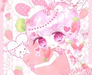 可愛い1枚絵を描きます バストアップから細かいイラストまで、幅広く対応可能です！ イメージ2