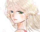 儚くて可愛らしい女の子を描きます 漫画家志望があなただけのオリジナルイラストを描きます！ イメージ8