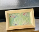 原画配送料込☆風景写真を抽象的に描きます お気に入りの風景写真を柔らかなタッチのクレパス画にしませんか イメージ1