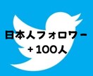 Twitterのフォロワー100人増やします アクティブフォロワーが増えます！ イメージ1
