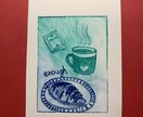 版画（ドライポイント）作成します 深みのあるイラストいかがでしょうか。 イメージ1