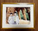 昭和世代に人気！どこか懐かしい漫画絵描きます 大切な人の思い出のシーンを、絵にしてプレゼントしませんか？ イメージ4