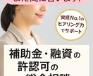 行政書士事務所スタッフが補助金相談をサポートします 補助金や融資の悩みを一緒に整理します イメージ1