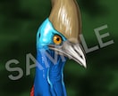 かっこいいドラゴン・モンスターのアイコンを描きます ファンタジー生物が好きなあなたに！ イメージ6