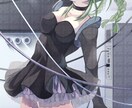 アンニュイなオリジナルイラスト制作します 素朴で儚く繊細なイラストを描きます イメージ3