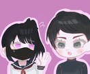 最速でミニキャラお描き致します アイコンやアニメーション等全て可能！最短1日でお届け致します イメージ2