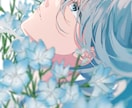 儚さや空気感の伝わるイラストを描きます youtubeのサムネイル、歌ってみた動画のイラスト イメージ3