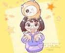 イメージ似顔絵作成します お好きなポーズのイメージ似顔絵を作成します。 イメージ3
