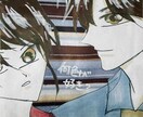 色紙にお好きなイラスト描きます 郵送もOK、データのみでもOK、 イメージ2
