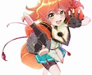 アイコンやイラスト描きます 女の子から男性まで、アニメ風な絵柄でご提供します イメージ1