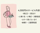 シンプル かわいい 顔なし 人物 イラスト描きます 生活や仕事のシーンのイラスト、汎用性あり/商用OKです。 イメージ2