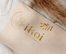 高品質×上質な選ばれるブランドロゴを制作いたします 「想いが自然と伝わるロゴ」を 心を込めてデザインいたします イメージ3