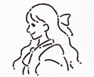 3月限定価格！やさしい線画似顔絵を手描きします SNSアイコンやプレゼントに！思い出をイラストにしませんか？ イメージ1