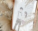 ウェディングイラストお描きします ~結婚式を彩る~ウェルカムボード/サンキュータグ／席札 イメージ4