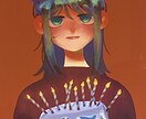暖かさの中に影を残す物語性のあるイラストを描きます ― 小説・音楽・映像作品の世界観表現に ― イメージ1