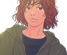 アンニュイ×クールな人物イラストを描きます アイコン・似顔絵・表紙用等お気軽にご相談ください＾＾ イメージ4