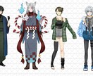 カッコイイVtuberモデル作成します 最短2か月で納品可能！Vtuberモデル一括作成！ イメージ2
