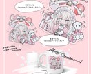 Vtuber・アイドル向けグッズイラスト制作します あなたの『特別』を叶えるイラスト屋です。 イメージ4