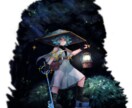 キャラクターイラストをお描きします Vデビュー、TRPG等でオリジナルキャラクターが必要な方へ イメージ1