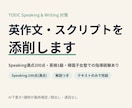 TOEIC S&W対策の英作文を添削します Speaking満点・英検1級・帰国子女塾で指導経験あり イメージ1