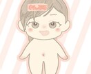 ぬいぐるみ化したイラストお描きします コテ様代理様推し様のぬいぐるみイラスト描かせてください～！ イメージ2