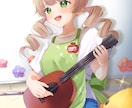 Vtuber/アイコン/MVなどの1枚絵を描きます SNS・配信活動等に映える印象的なイラストをお届けします！ イメージ2