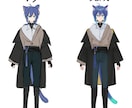 Live2Dキャラデザからモデリングまで制作します 一括制作します♪【Vtuber】【趣味でも】 イメージ3