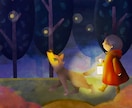 海外絵本の様なおしゃれなイラスト描きます 絵本挿絵やポスター、カレンダーなどにも イメージ5