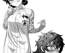 TS依頼大歓迎・商用利用可！イラストお描きします モノクロまたはフルカラーで一枚絵や立ち絵を制作いたします イメージ6