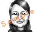 クールなSNSアイコンかきます モノクロのクールなアイコンで一目置かれてみませんか？ イメージ4