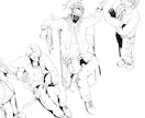 漫画風イラスト制作請け負います オーダー通りのオリジナルアート製作 イメージ4