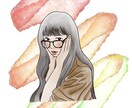 おしゃれイラストや、イメージアイコン描きます SNSやブログで使えるアイコンなどかわいイラストで再現します イメージ3