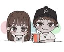 アイコンやSNS用のイラスト描きます ふわふわデフォルメのかわいいイラストデザインしてます イメージ1