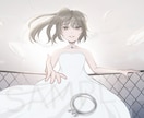 ダーク・繊細、物語性のある1枚絵をお描きします 1名限定割引！サムネ、Vtuber、MV、書籍表紙などなど イメージ2