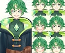 配信/Vtuber向け立ち絵を制作します 活動映えするキャラクターデザインをご提案！(男女OK) イメージ2